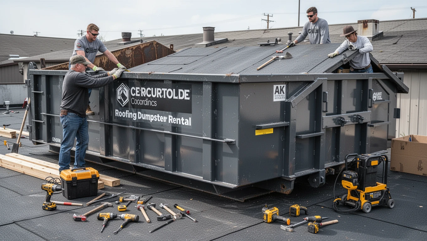 Roofing Dumpster Rental